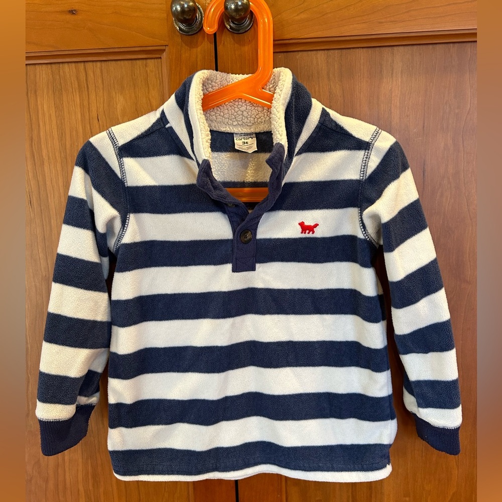 Carters toddler fleece pullover